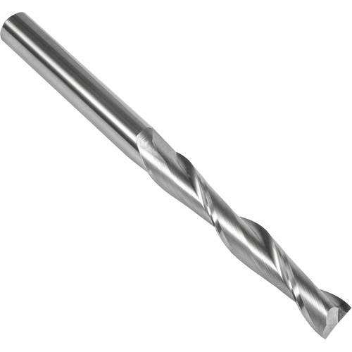 S111 30° Extra Long Square End Mill, 1/2" Dia., 6" L, 2 Flutes, 1/2" Shank, Carbide Equipex