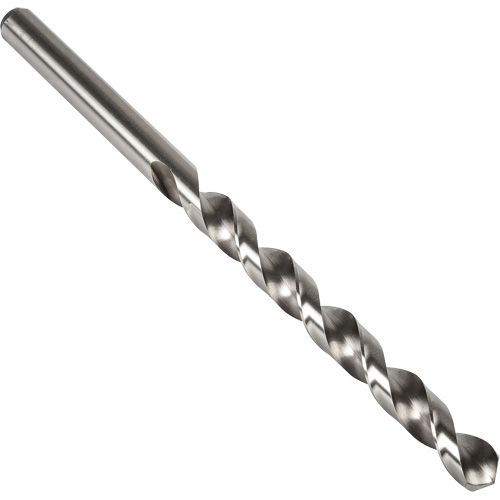 High Helix Taper Length Drill Bit, 13/64", High Speed Steel, 3-5/8" Flute, 118° Point Equipex