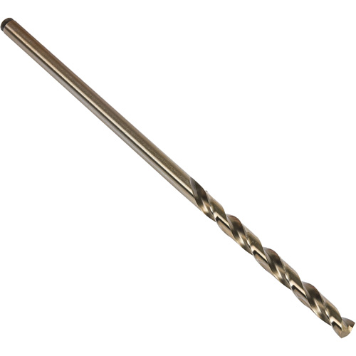 Extra Length Aircraft Extension Drill Bit, #3, High Speed Cobalt, 2-1/2" Flute, 135° Point Equipex