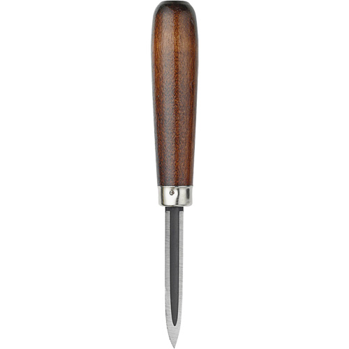 Triangular Scraper, Steel Blade, Wood Handle Equipex