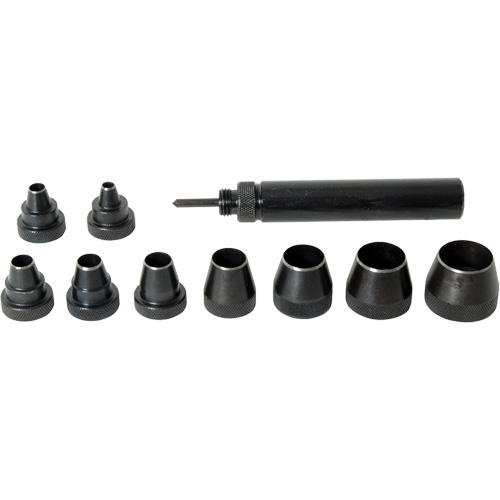 Professional Gasket Punch Set, 10 Pieces Equipex