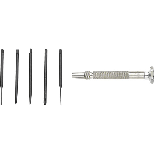 Jeu de tournevis de bijoutier, 5 mcx Equipex