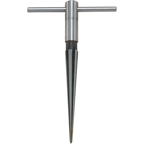 T-Handle Reamer, #130, Straight Flute, Steel, Taper Shank Equipex