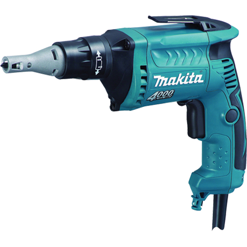 Tournevis pour placopl&acirc;tre, Mandrin 1/4", 6 A, 120 V, 0-4000 Tr/min, Mandrin Sans cl&eacute; Equipex