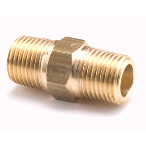 Mamelons de tuyau hexagonal, Laiton, 1/4", Standard Equipex