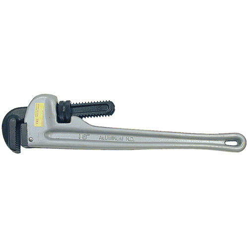 Pipe Wrench, 2-1/2" Jaw Capacity, 18" Long, Non-Ergonomic Handle Equipex
