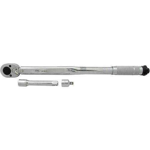 Cl&eacute; dynamom&eacute;trique ITW-2063, &agrave; cliquer, Entraînement 1/2" carr&eacute;, 10 - 150 lb-pi Equipex