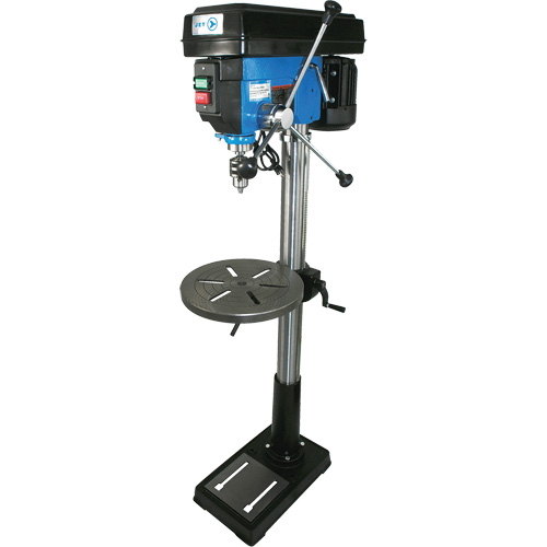16-Speed Floor Drill Press, 17", 5/8" Chuck, 3380 RPM Equipex