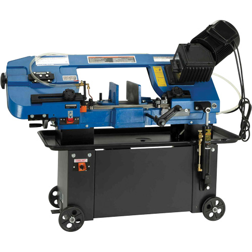 JHVG-712 Metal Bandsaw, Horizontal, 7" Round and 7" x 12" Rectangular Cutting Capacity Equipex