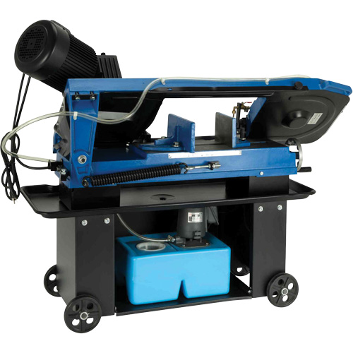 JHVG-712 Metal Bandsaw, Horizontal, 7" Round and 7" x 12" Rectangular Cutting Capacity Equipex