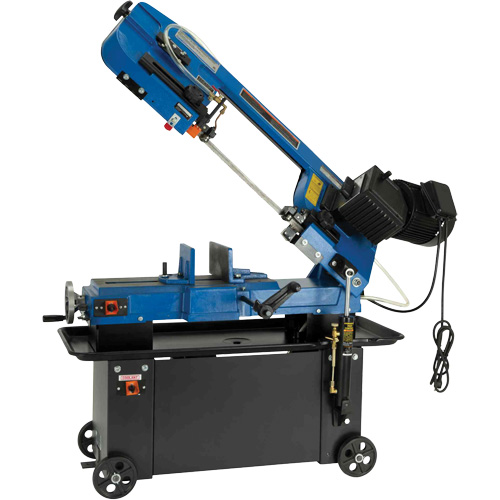 JHVG-712 Metal Bandsaw, Horizontal, 7" Round and 7" x 12" Rectangular Cutting Capacity Equipex
