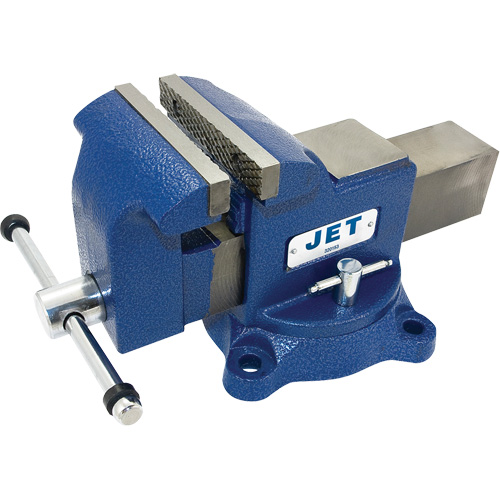 JSV-6HD &eacute;tau robuste avec base pivotante de 6", Largeur des m&acirc;choires 4", Profondeur de la gorge 4" Equipex