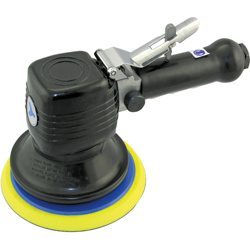 FS127A Dual-Action Sander, 6" Dia., 1/4" NPT Inlet, 10000 RPM Equipex