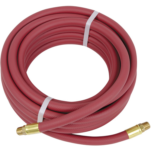 Boyau pneumatique robuste, Air, PVC, 3/8" dia. x 25', 300 psi, 3/8" NPT Equipex