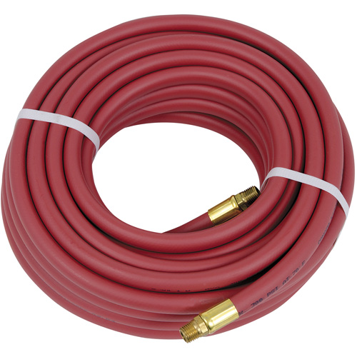 Heavy-Duty Air Hose, Air, PVC, 3/8" dia. x 50', 300 psi, 1/4 NPT Equipex