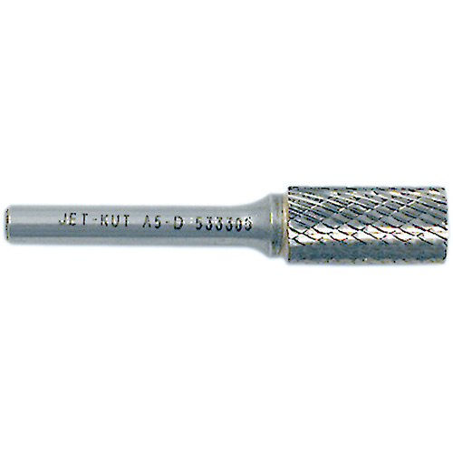 Fraise cylindrique JET-KUT, 1/4" Dia., 1/4" Tige, 5/8" Prof. de la coupe Equipex