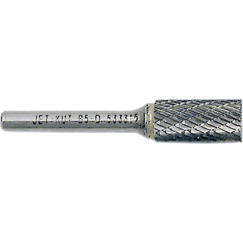 Fraise cylindrique sans extr&eacute;mit&eacute; de coupe, 5/8" Dia., 1/4" Tige, 1" Prof. de la coupe Equipex