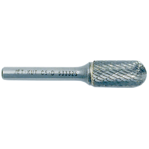 Fraise &agrave; bout arrondi JET-KUT, 1/4" dia., 5/8" profondeur de la coupe Equipex
