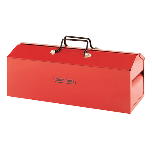Tool Box, 8-13/20" D x 21-3/10" W x 9" H, Red Equipex