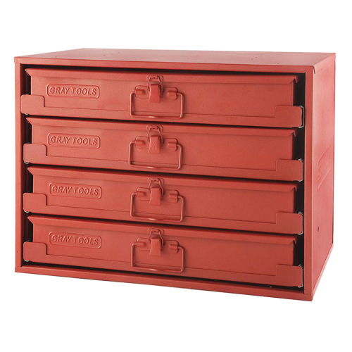 Compartment Rack With 4 Compartment Boxes, 4 Slots, 20-1/2" W x 12-1/2" D x 14-5/8" H, Red Equipex