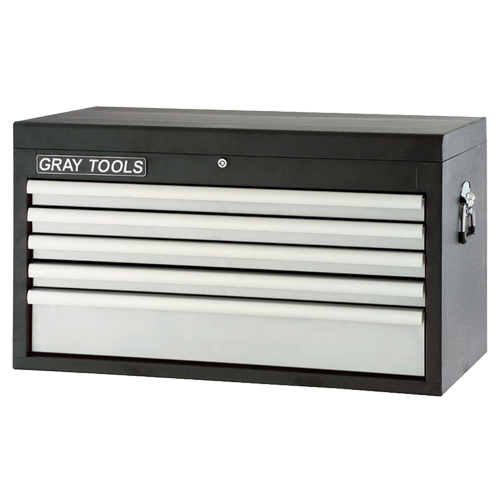 Coffre sup&eacute;rieur - 5 tiroirs, 33-1/2" la, 5 tiroirs, Noir Equipex