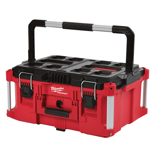 Grande boîte &agrave; outils Packout, 22" x 16" x 11", Noir/Rouge Equipex