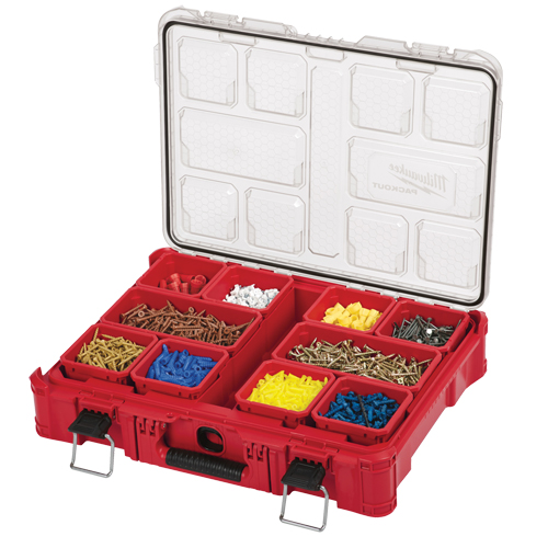 Organisateur Packout, 20" x 15" x 5", Noir/Rouge Equipex