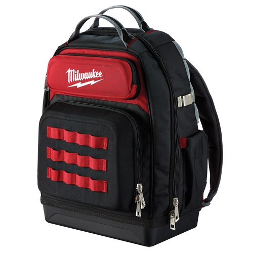 Ultimate Jobsite Backpack, 20" L x 17" W, Black, Ballistic Equipex