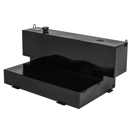 Steel Fuel Transfer Tank, Steel, 100 Gal. Capacity, Black Equipex