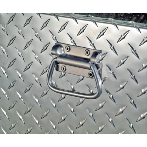Aluminum Fuel Transfer Tank & Chest, Aluminum, 74 gal. Capacity, Silver Equipex