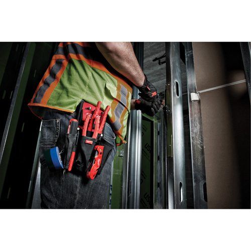 &eacute;tui utilitaire compact, Porte-outil multiple, Nylon, 7 Poches Equipex