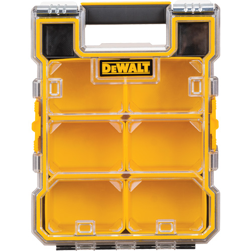 Organisateur de format moyen PRO, 4-1/2" la x 10-1/4" p x 13-3/5" h, Noir/Jaune Equipex