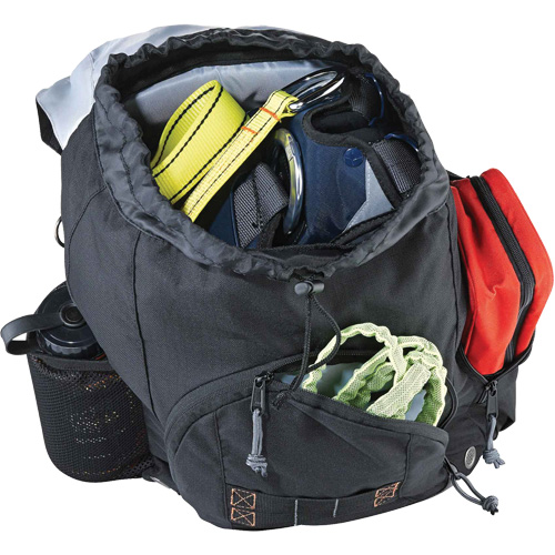 Sac &agrave; dos pour outils 5143 Arsenal, 15" lo x 8" la, Noir, Polyester Equipex