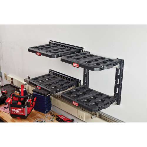 E-Track vertical pour tablettes de rayonnage Packout Equipex
