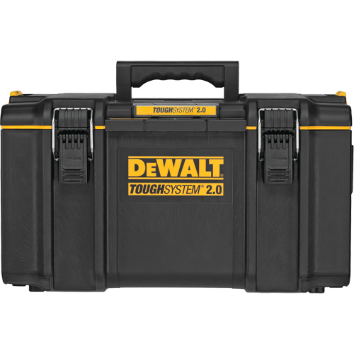 Grande boîte &agrave; outils ToughSystem 2.0, 21-3/4" x 14-3/4" x 12-3/8", Noir Equipex