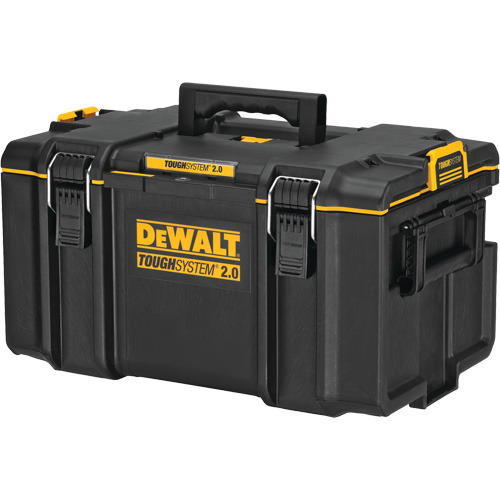 Grande boîte &agrave; outils ToughSystem 2.0, 21-3/4" x 14-3/4" x 12-3/8", Noir Equipex