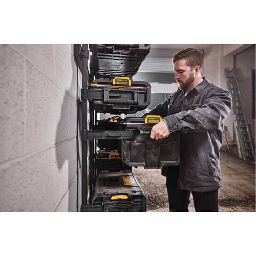 Grande boîte &agrave; outils ToughSystem 2.0, 21-3/4" x 14-3/4" x 12-3/8", Noir Equipex