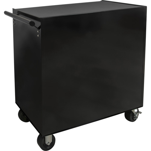 Industrial Tool Cart, 6 Drawers, 39" W x 20-4/5" D x 38-1/2" H, Black Equipex