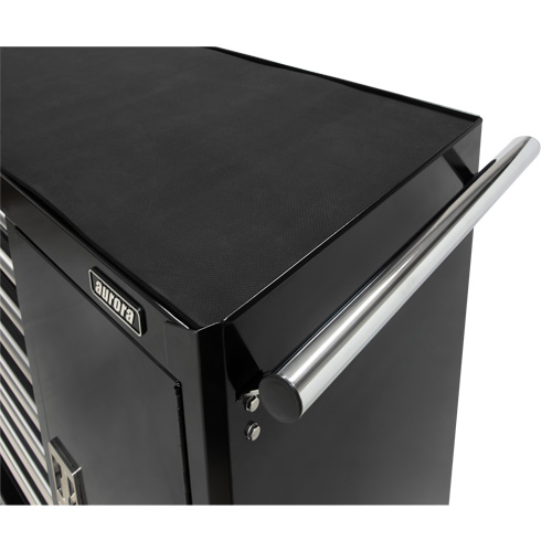 Industrial Tool Cart, 8 Drawers, 44-3/10" W x 21-1/10" D x 36-7/10" H, Black Equipex