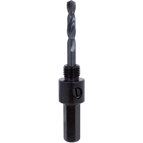 Mandrin hexagonal pour scie-cloche, 9/16" - 1-3/16", 7/16" Tige Equipex