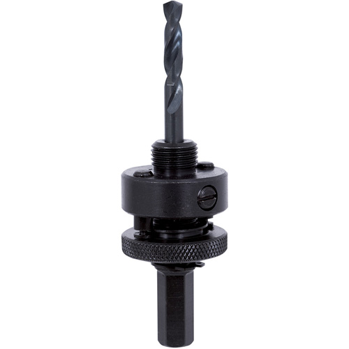 M45P Hex Holesaw Arbor, 1-1/4" - 6", 7/16" Shank Equipex