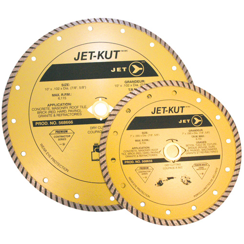 Lame diamant Turbo de premi&egrave;re qualit&eacute; JET-KUT Equipex