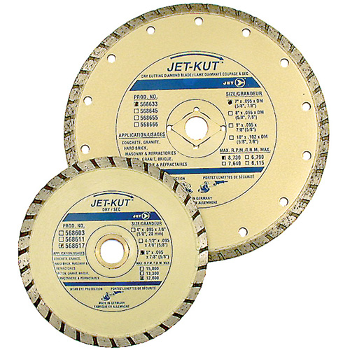 Lame diamant Turbo de premi&egrave;re qualit&eacute; JET-KUT Equipex