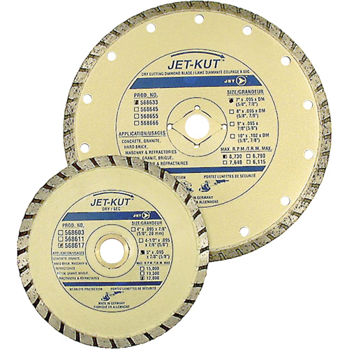 Lame diamant Turbo de premi&egrave;re qualit&eacute; JET-KUT Equipex
