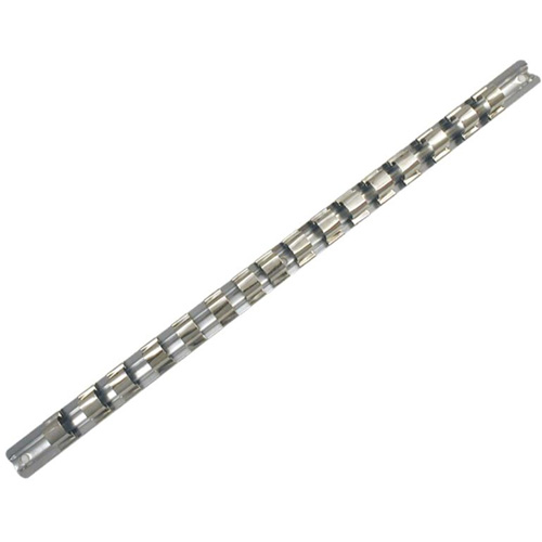 Rail porte-douilles &agrave; entraînement 1/2" SCH-12 avec 16 attaches de retenue Equipex