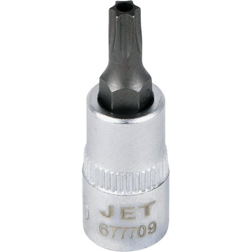Long Tamperproof Bit Socket, Torx&reg;, T-10 x 1/4" Drive Equipex