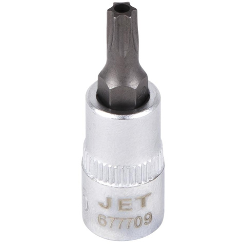Douille embout &agrave; inviolable, Torx inviolable, T-25 x 2" lo, Prise 3/8" Equipex
