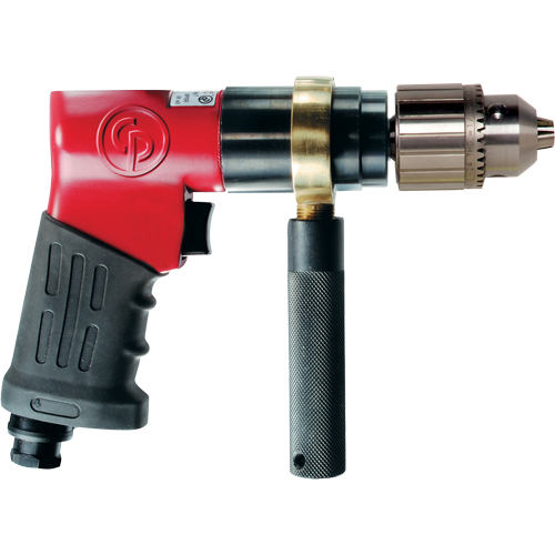 Perceuse r&eacute;versible, 15 pi³/min, 1/4" NPTF, 3/8" mandrin Equipex
