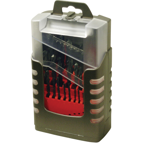 Jeux de forets, 29 morceaux, Acier rapide Equipex