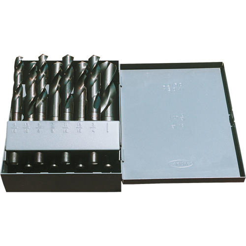Jeux de forets, 8 morceaux, Acier rapide Equipex